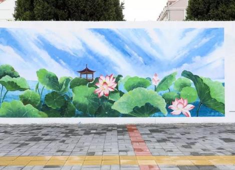  定远墙绘施工材料制作工艺说明