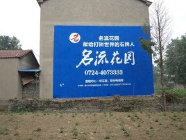  定远墙体广告在乡镇、农村市场的媒体优势
