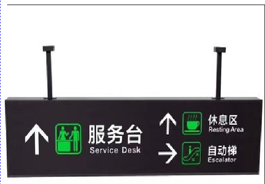  定远吊牌灯箱制作流程。
