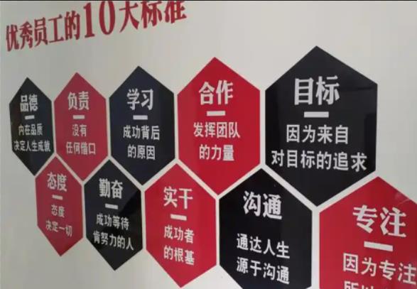  定远公司文化墙的作用